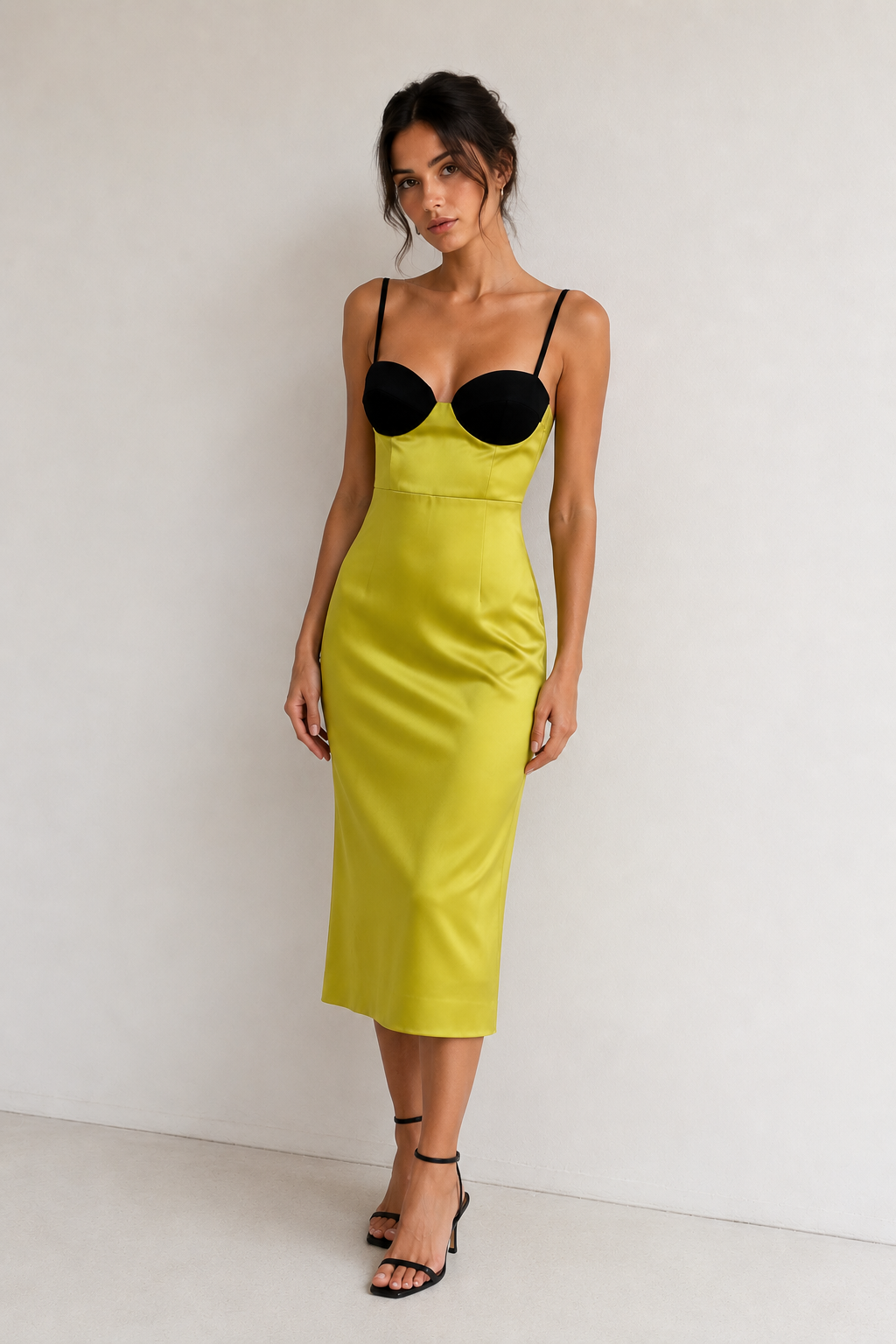 Eclipse Dress - Lime