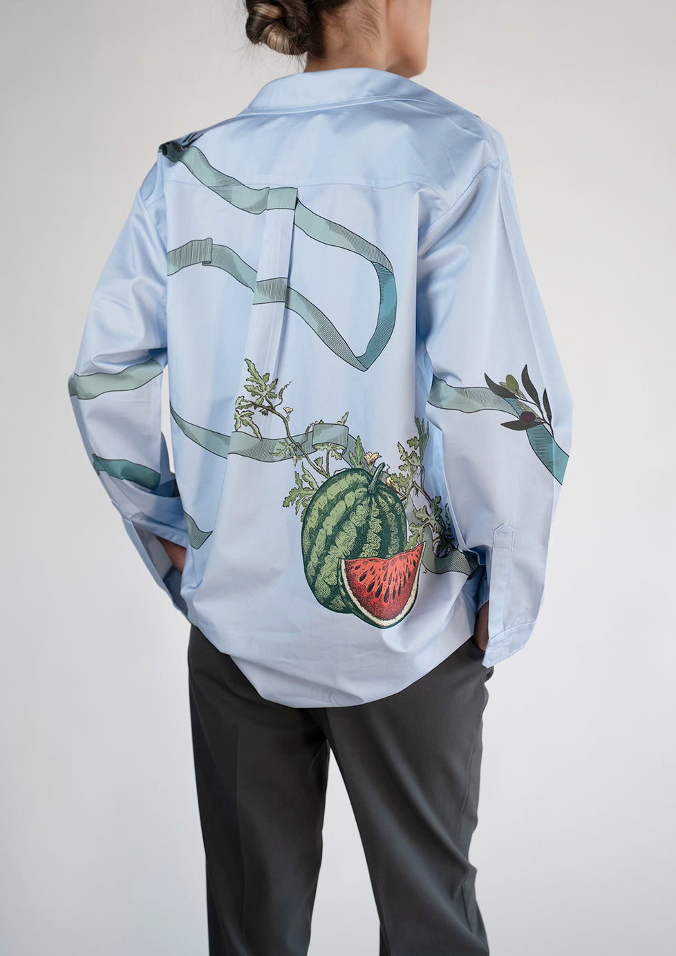 Classic Blue Oversized Classic Shirt