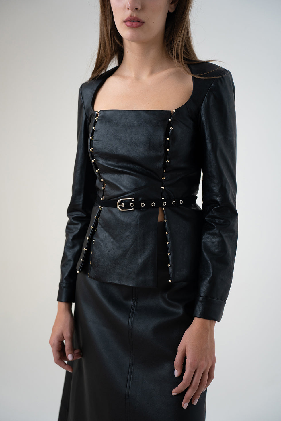 Leather Scapin Jacket