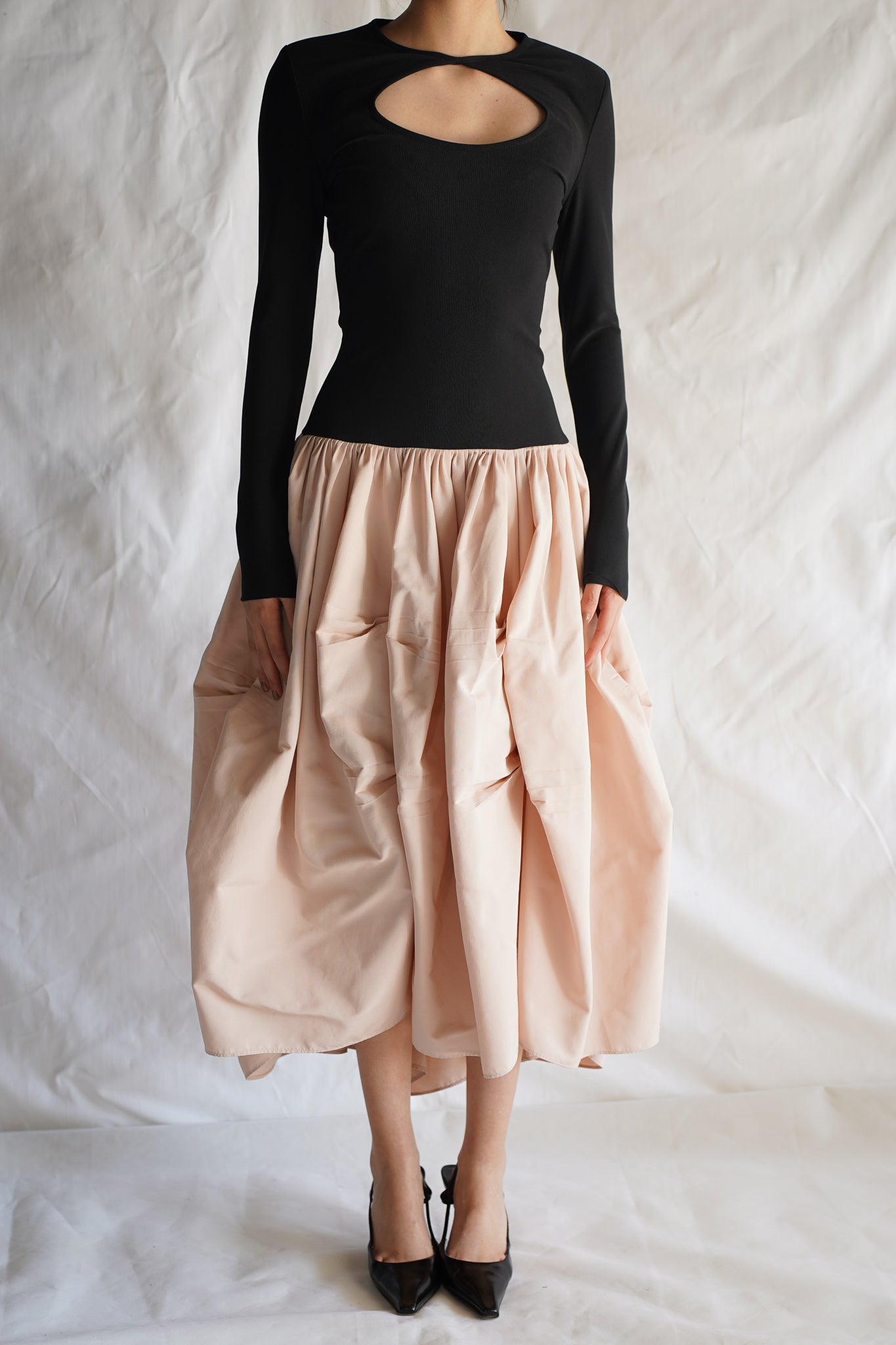 Aria Dress with Jersey Top (SALE)