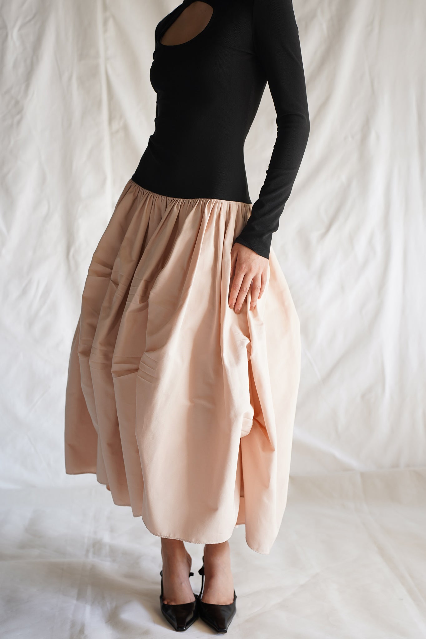 Aria Dress with Jersey Top (SALE)