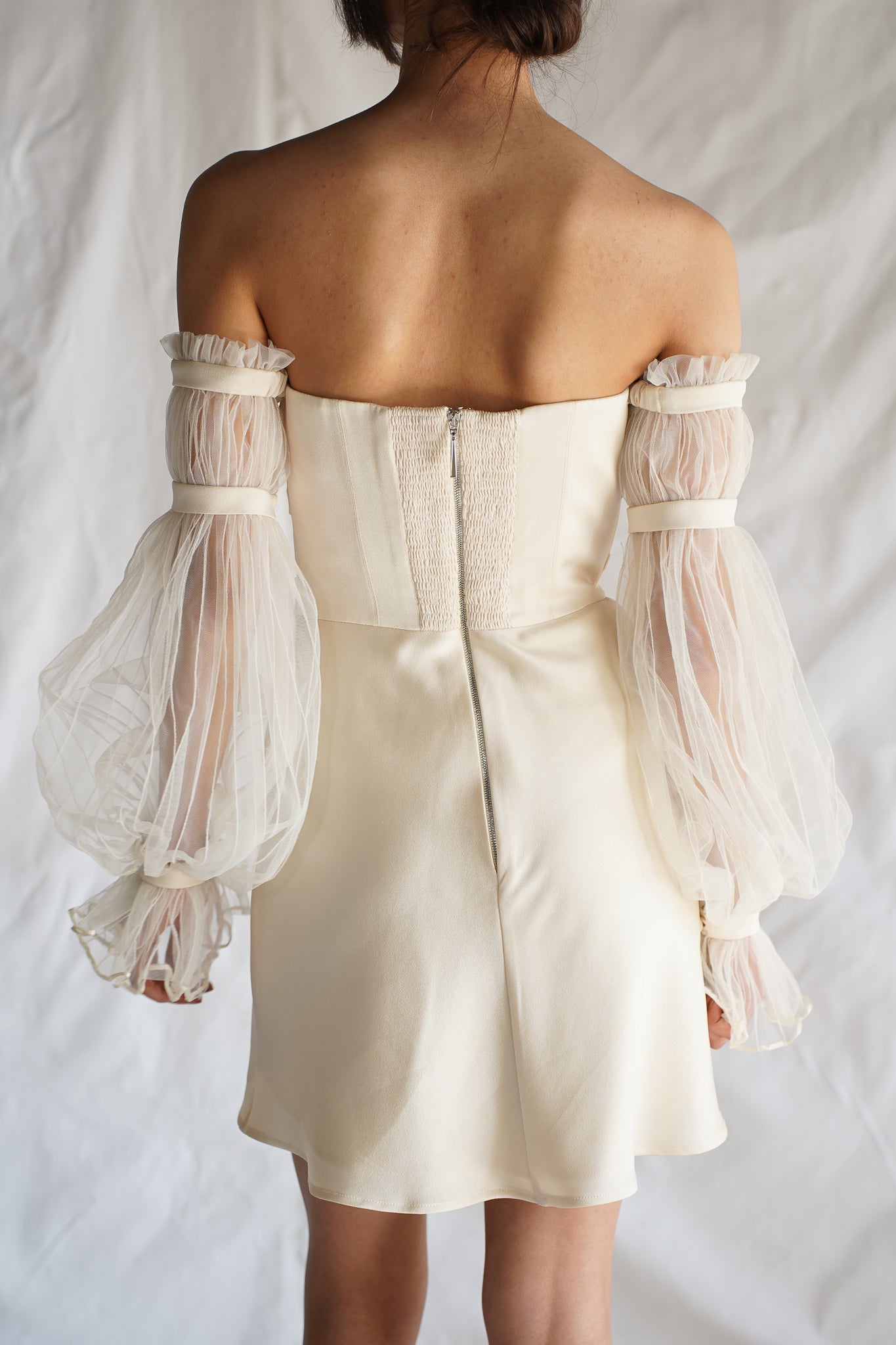 Strapless Optimist Mini Dress - Nafsika Skourti