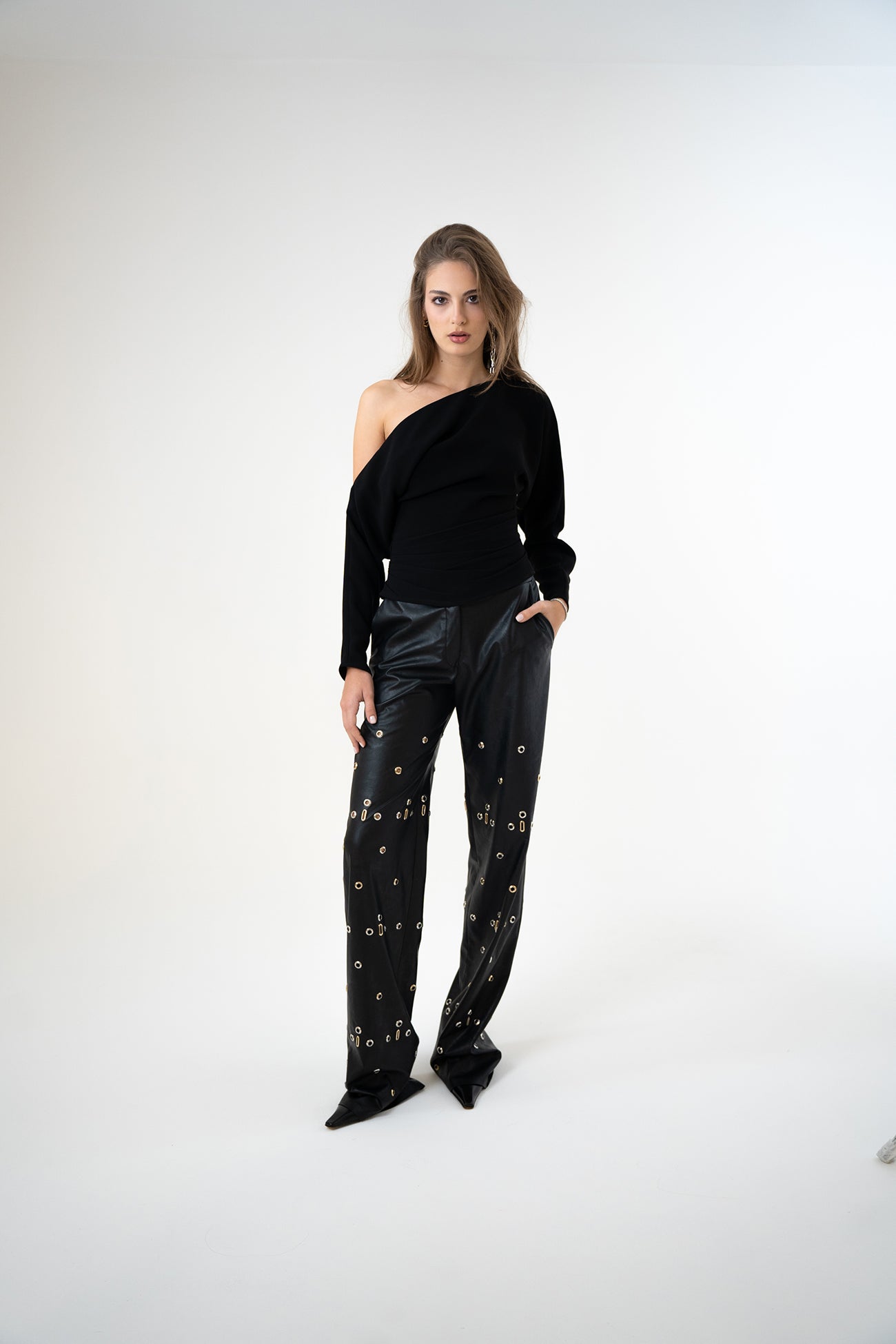 Leather Links Trouser