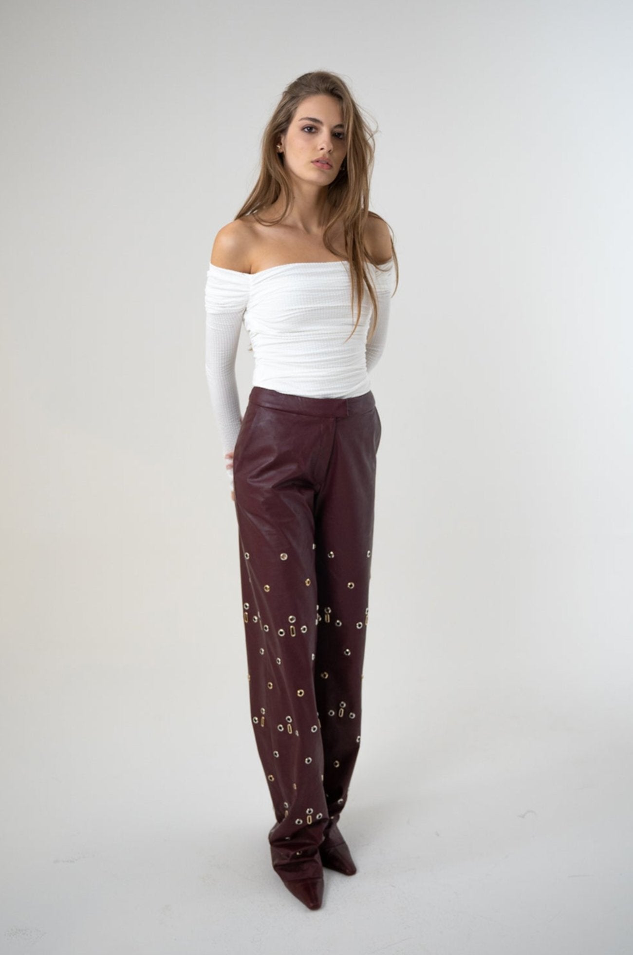 Leather Links Trouser