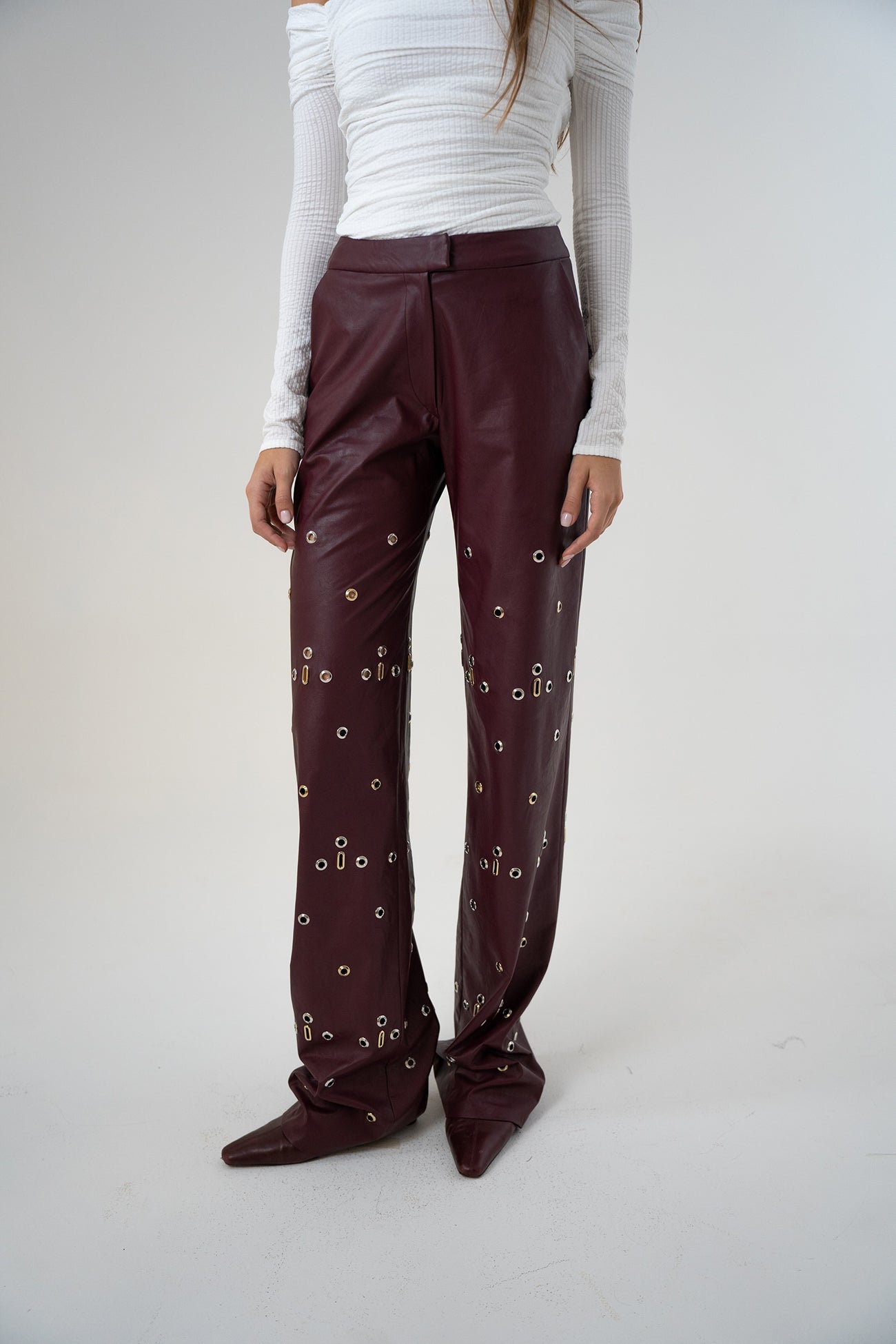 Leather Links Trouser