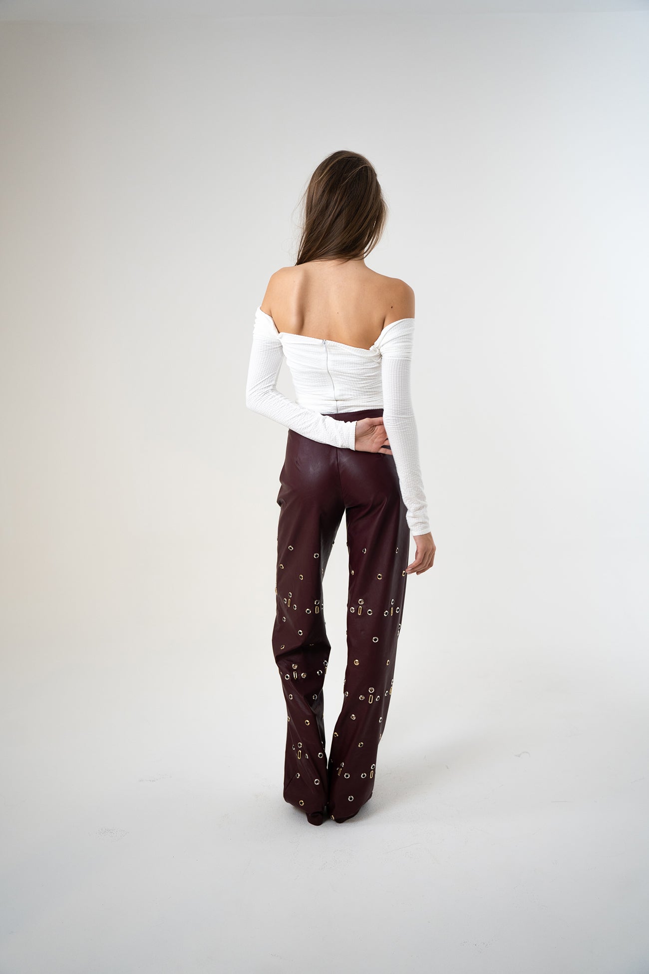 Leather Links Trouser