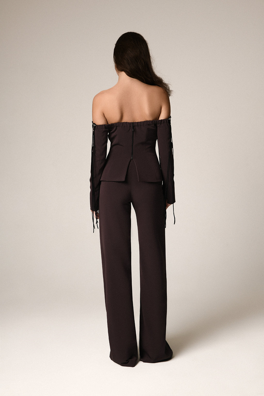 Pintuck Trouser