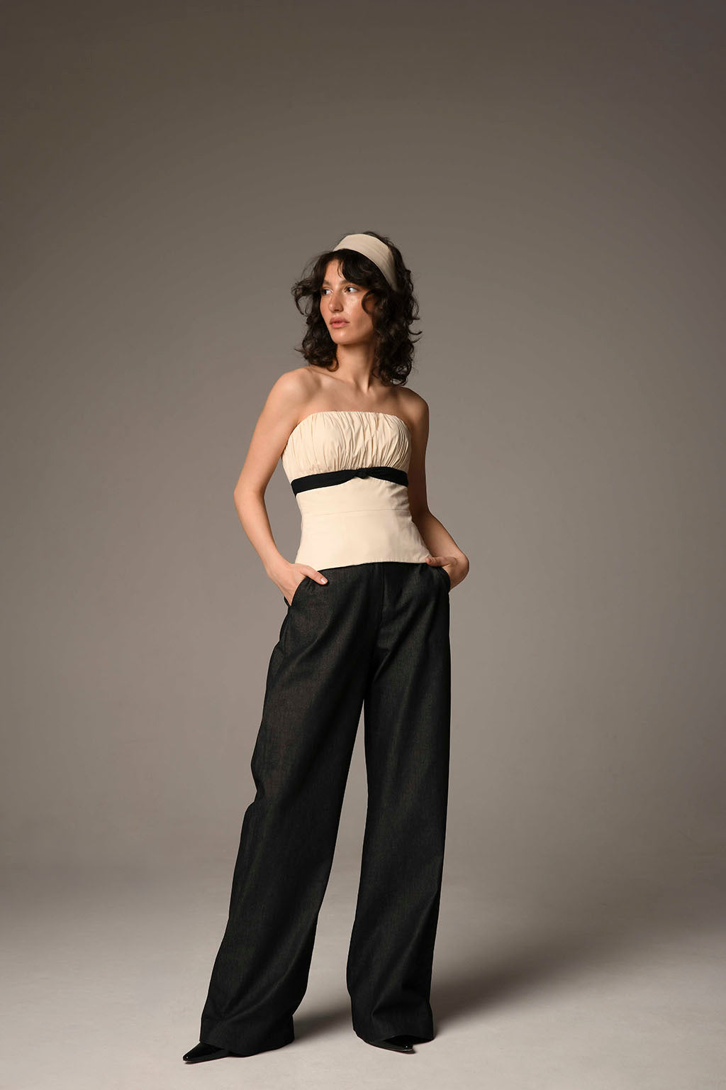 Crescent Cotton Corset
