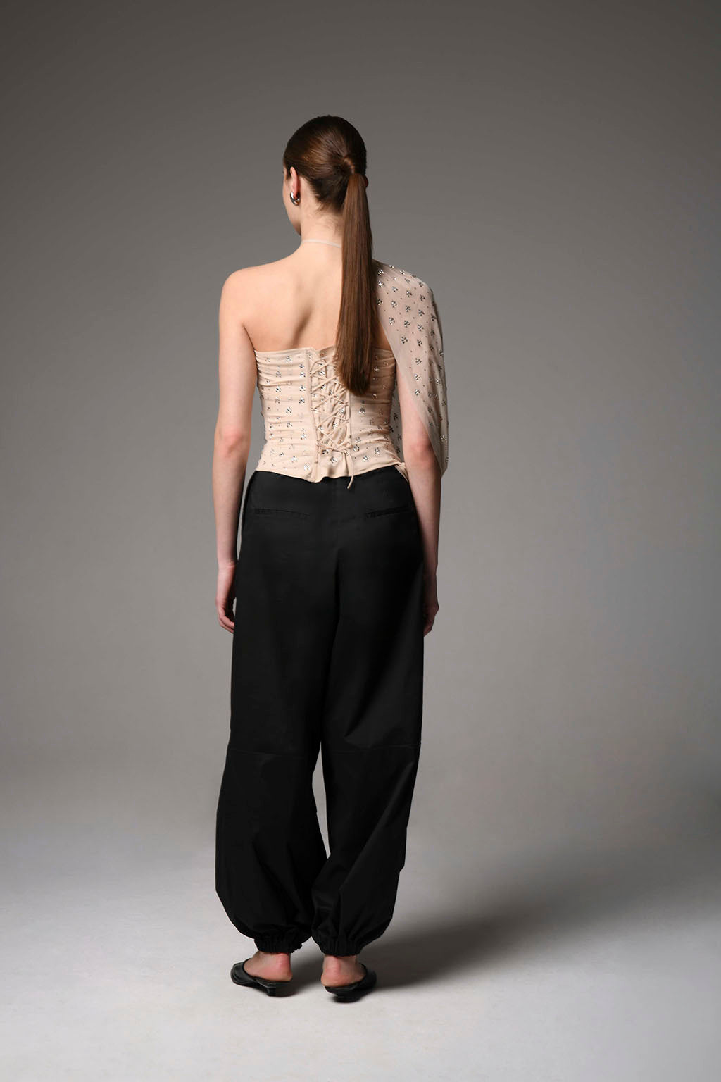 Taffeta Balloon Pants