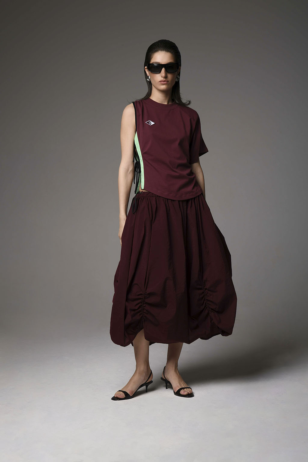 Asymmetric Offset T-shirt