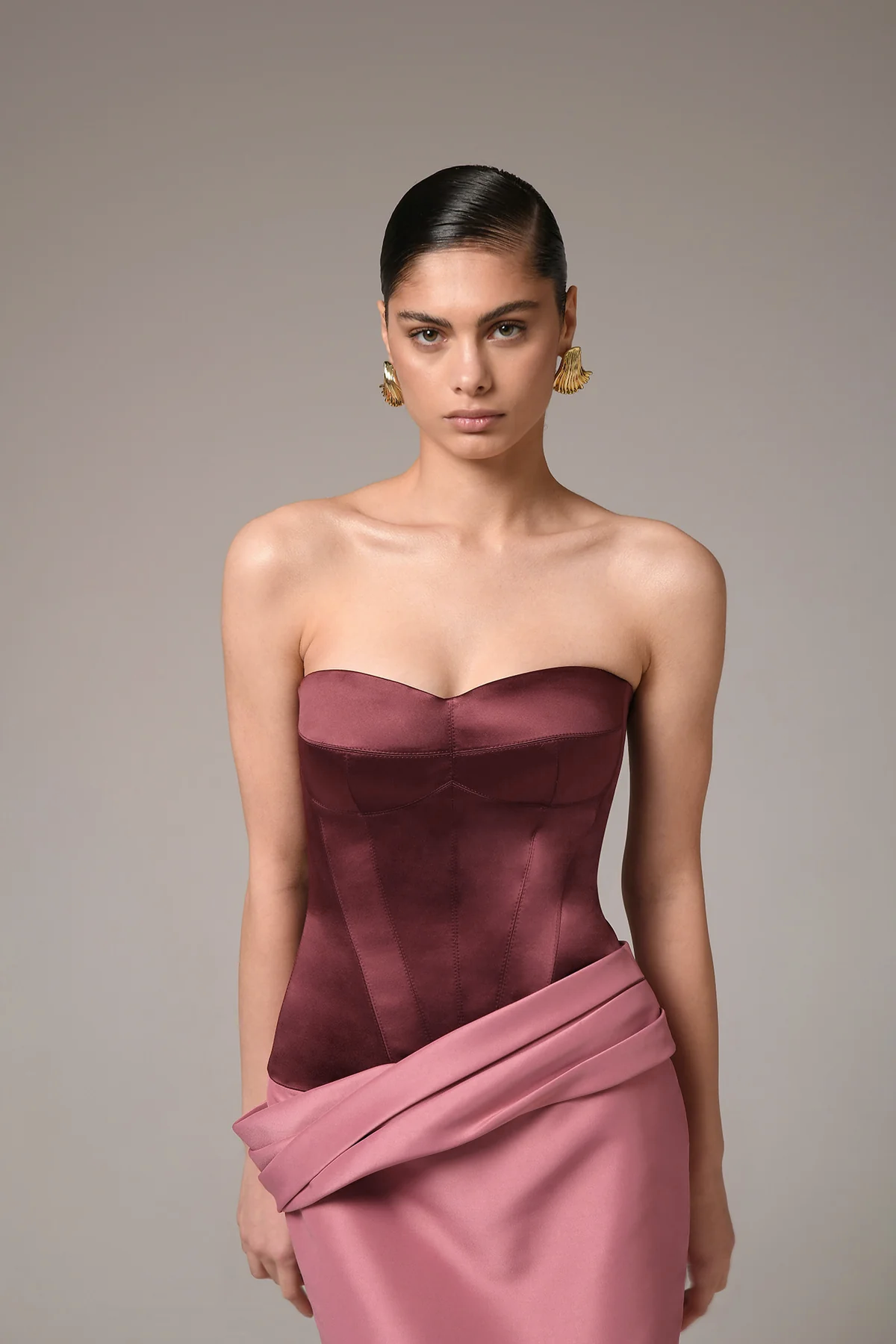 The Two-Tone Undressed Gown