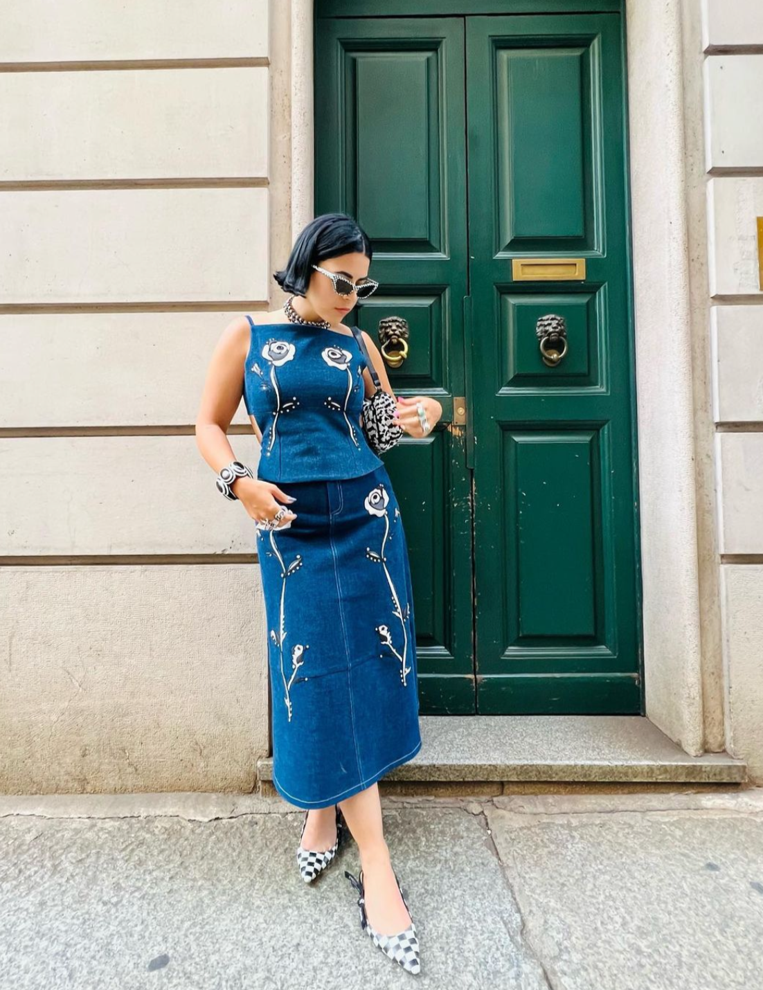 American Beauty Midi Skirt