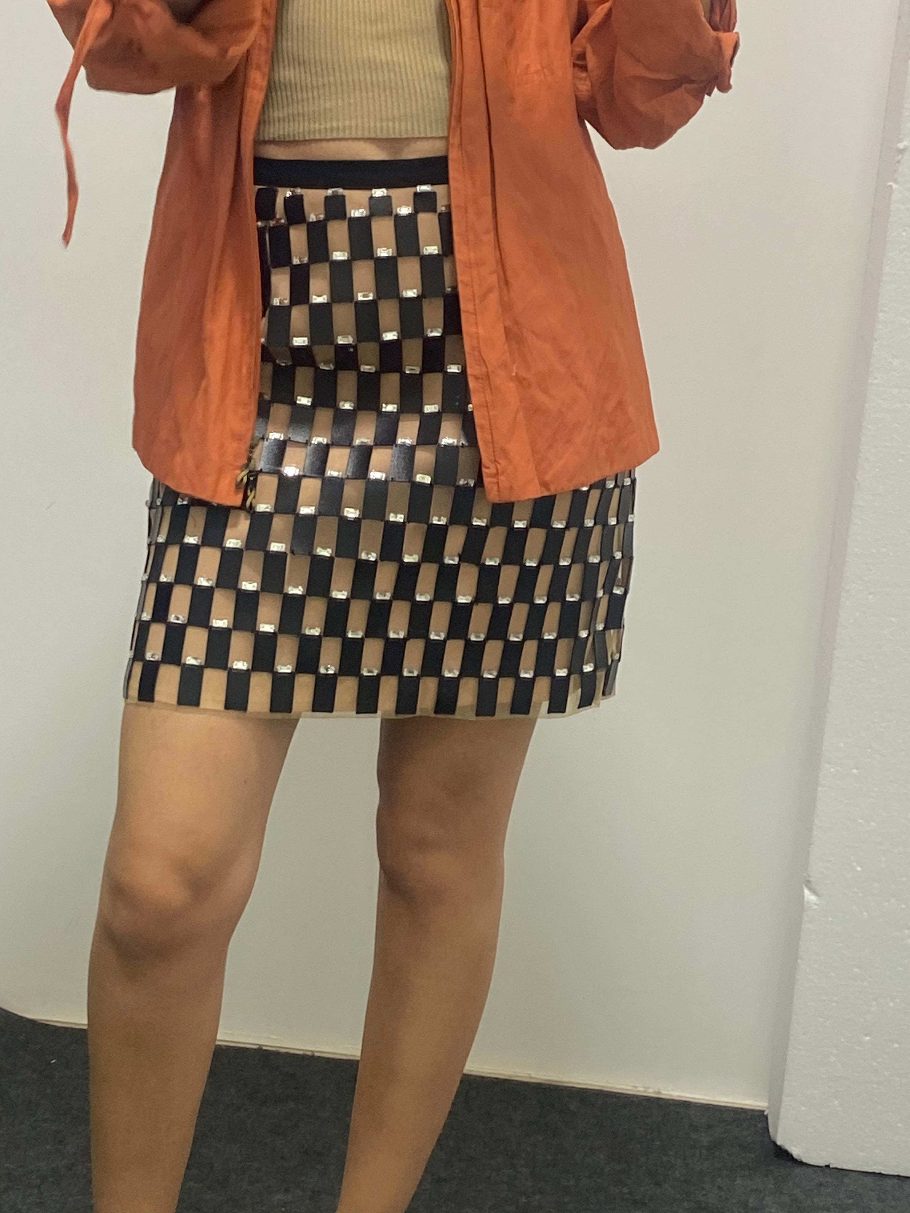 Chess Mini Skirt