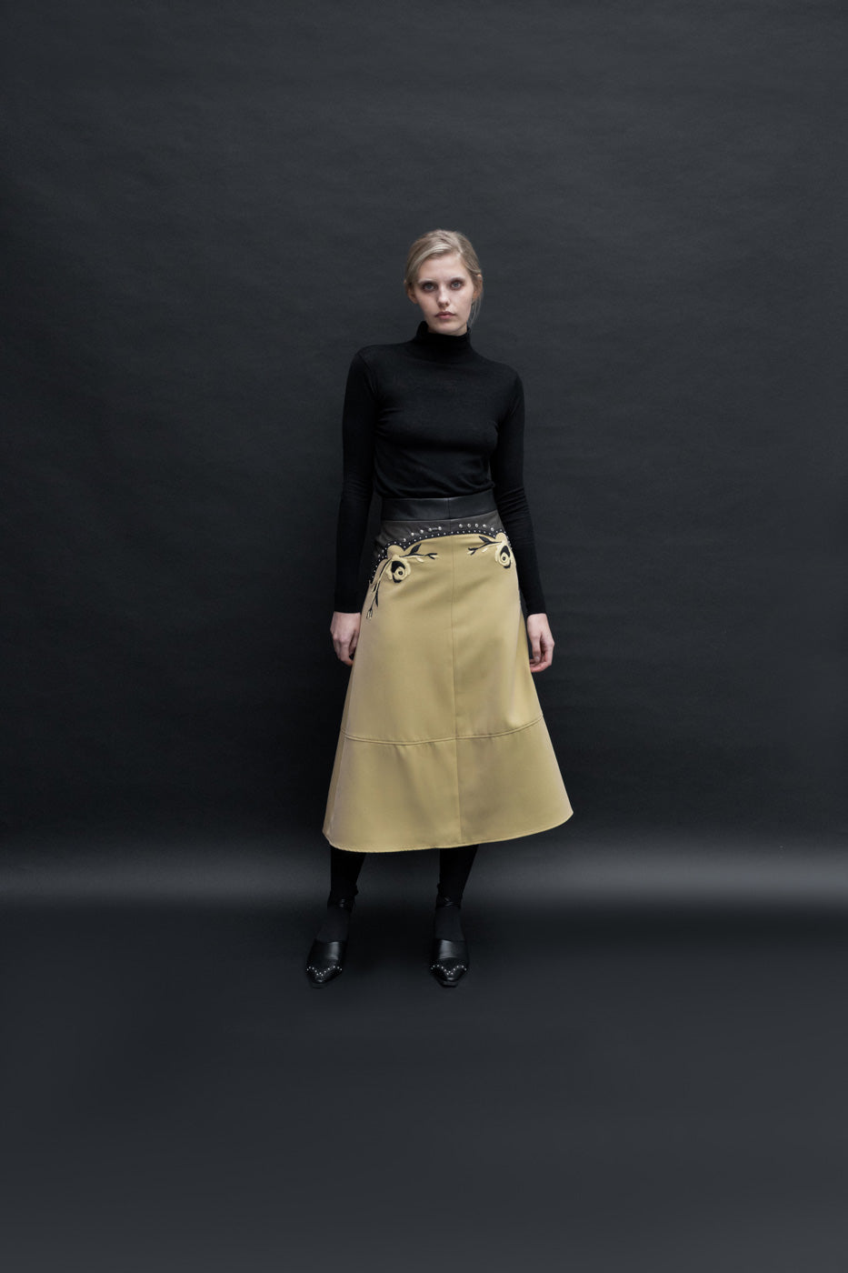 Wild Wild East Midi Skirt