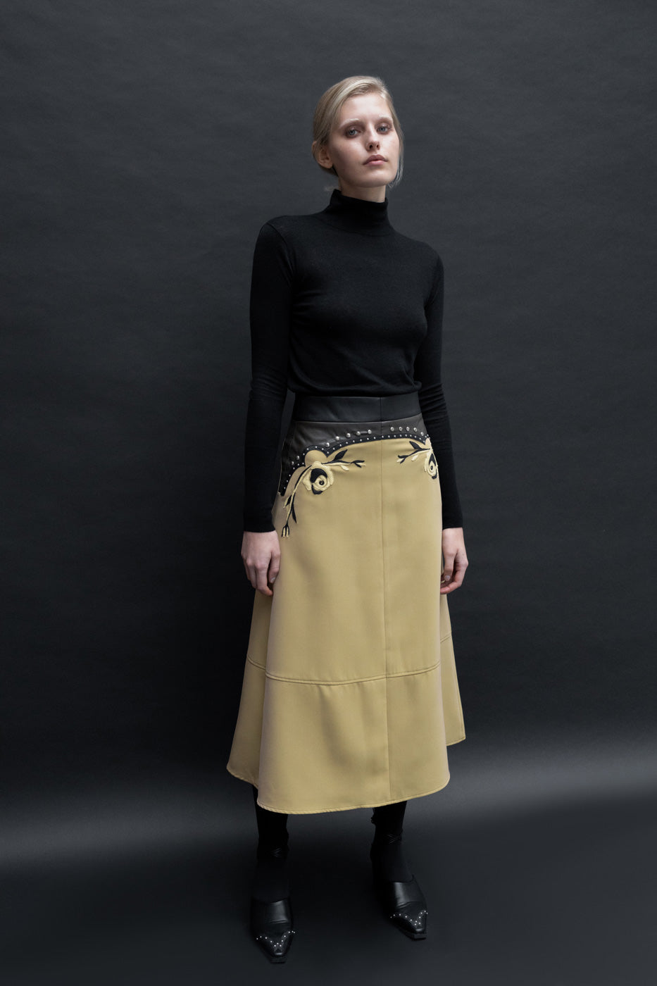 Wild Wild East Midi Skirt