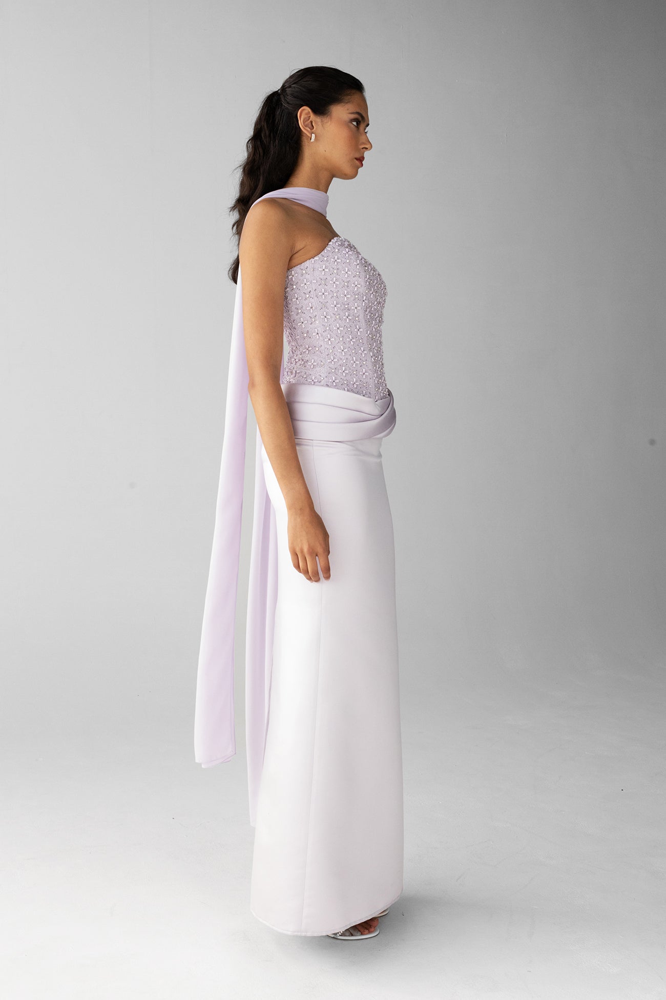 Celeste Gown in Lilac