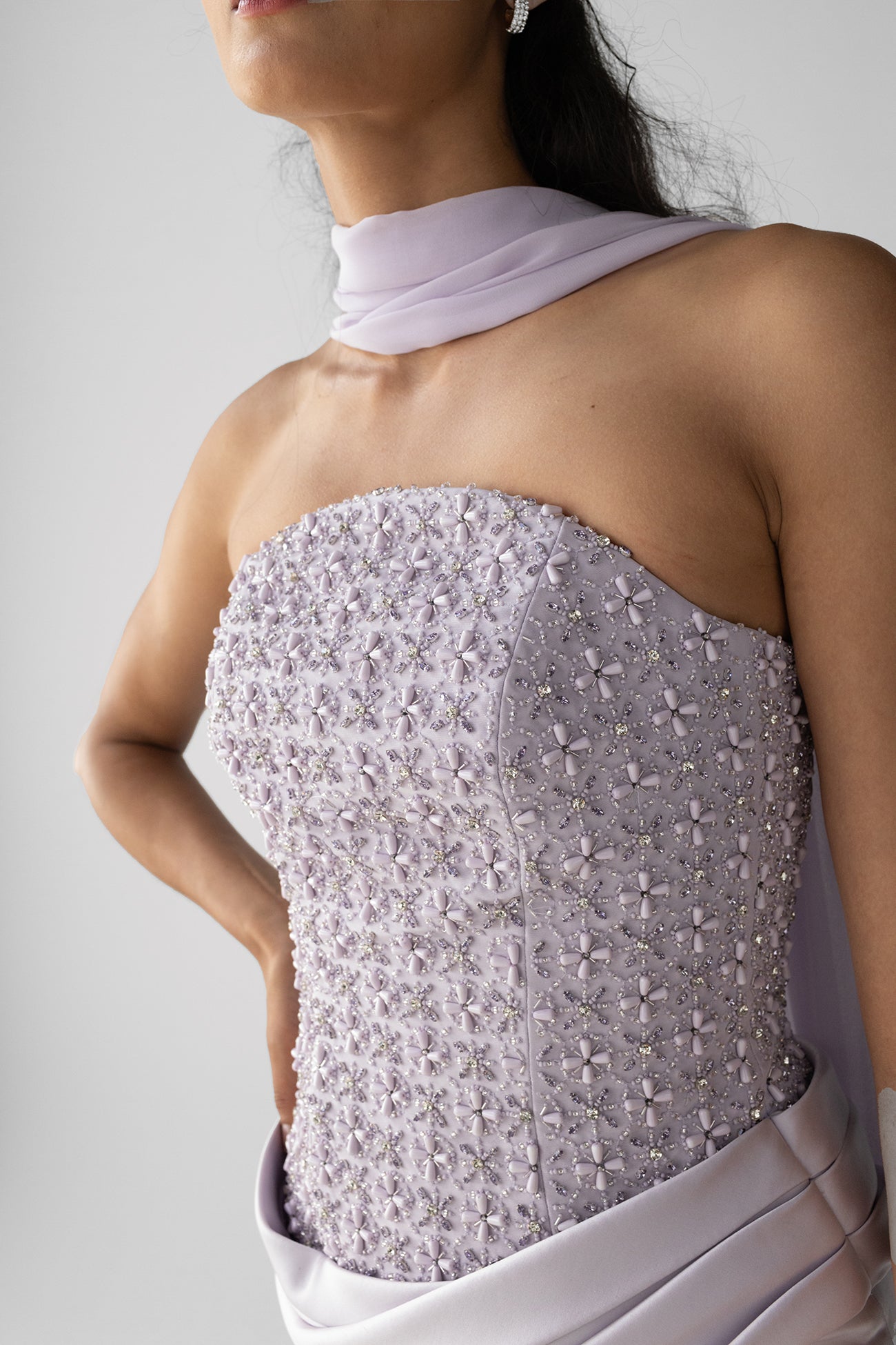 Celeste Gown in Lilac