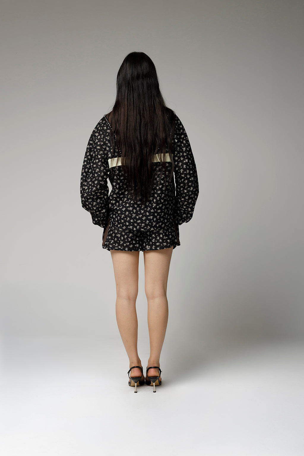 Floral Track Shorts