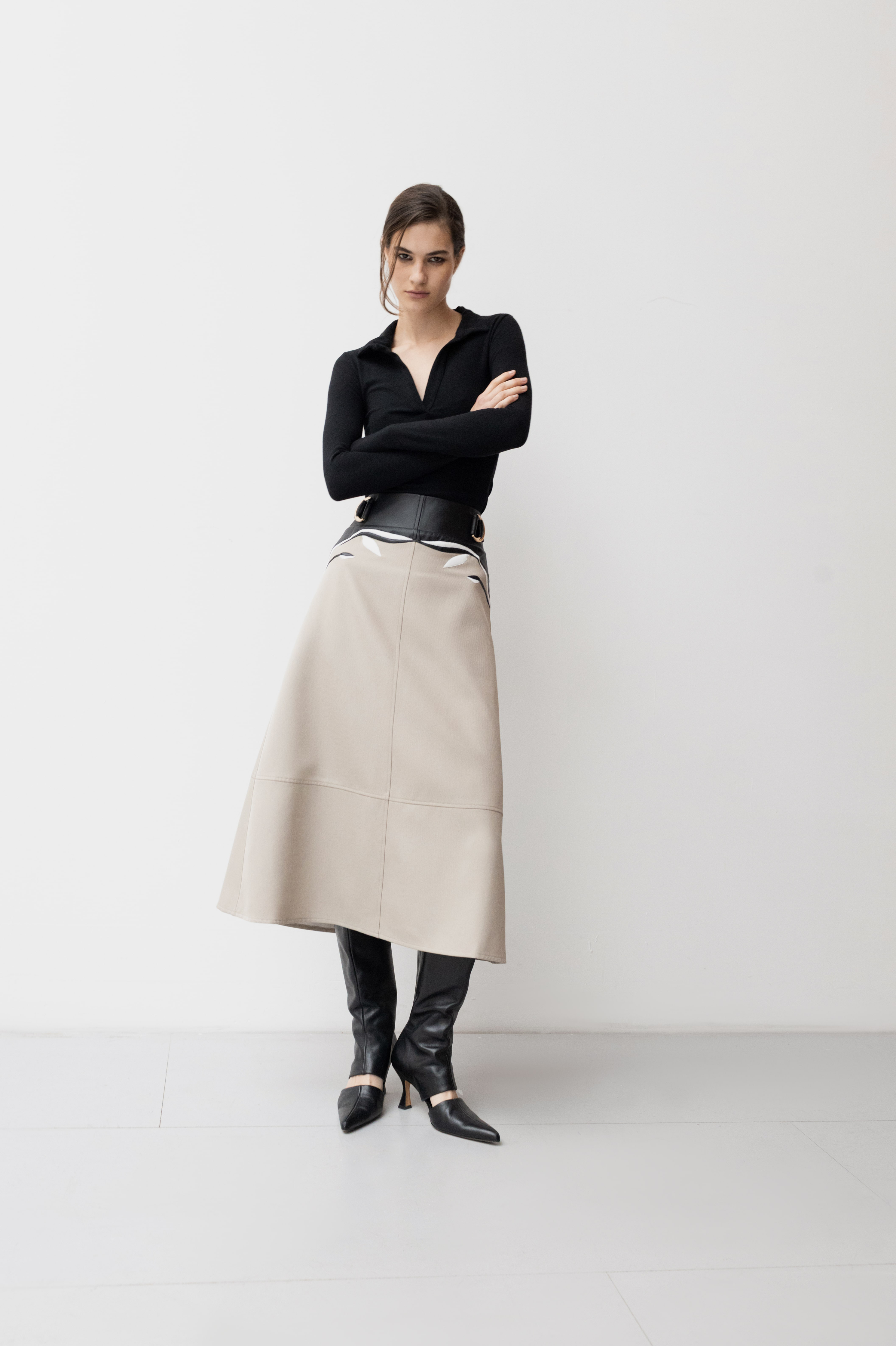 Vine A-Line Skirt