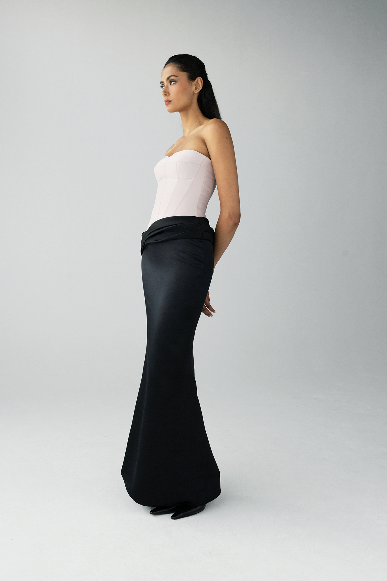 The Two-Tone Undressed Gown