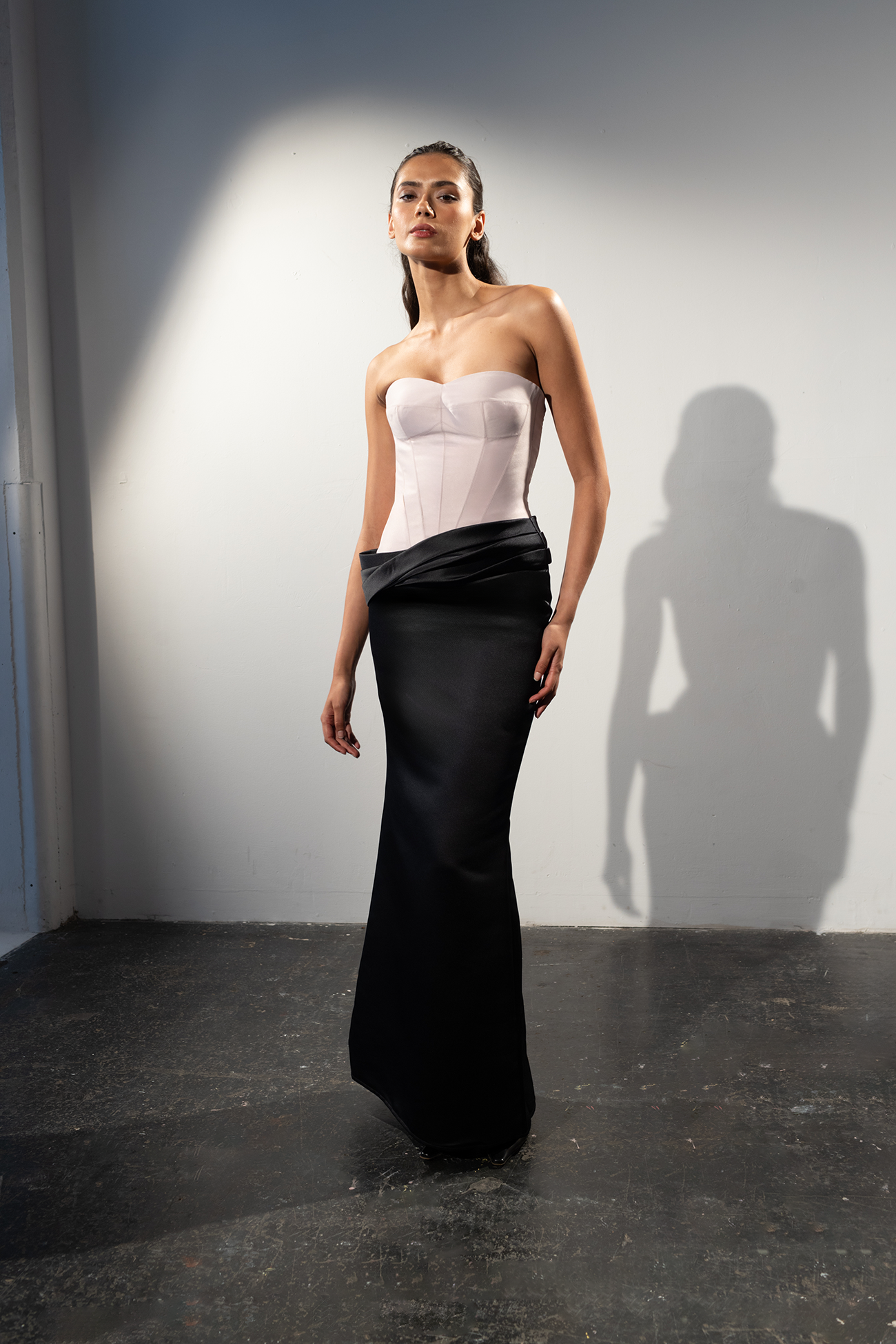 The Two-Tone Undressed Gown