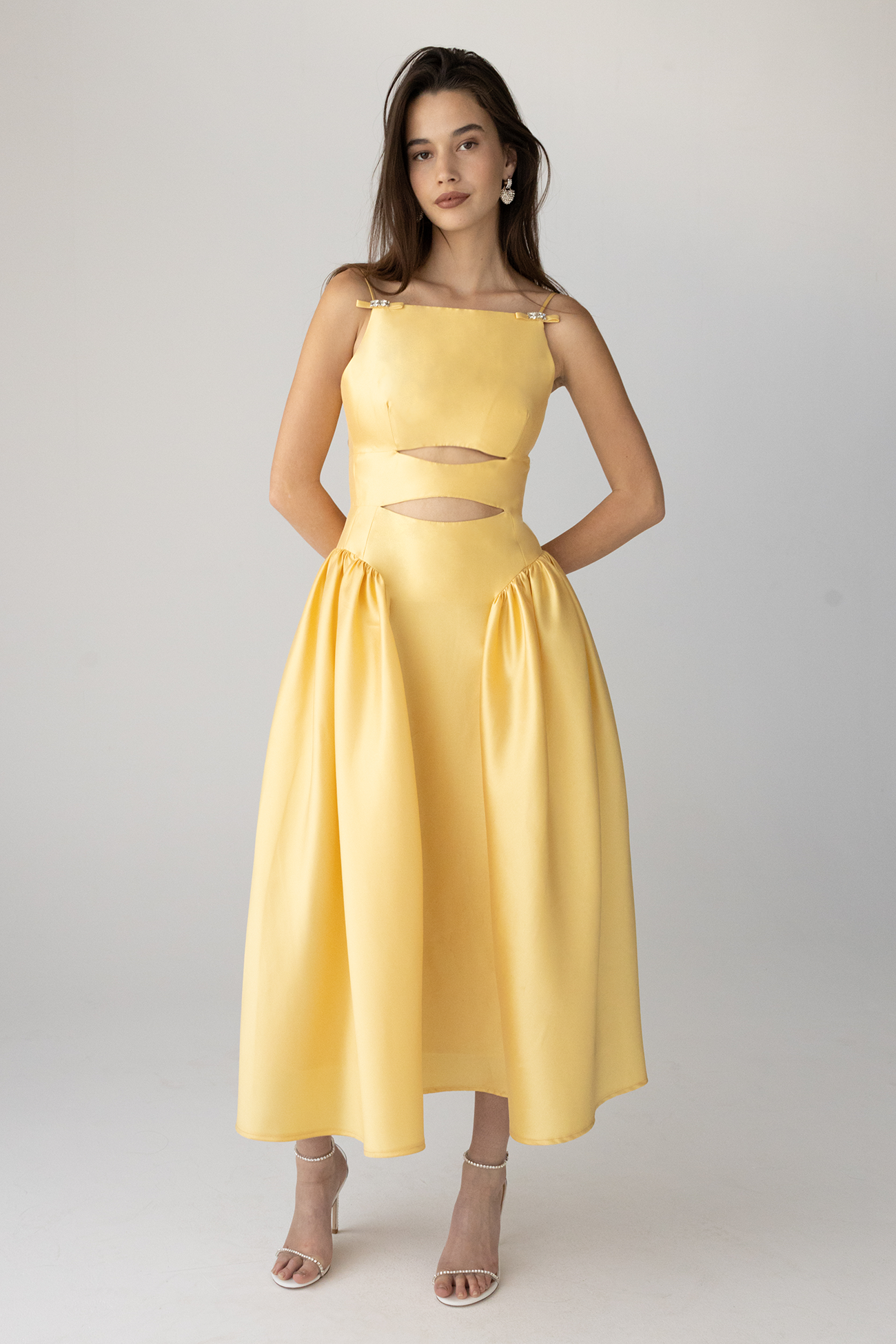 Duchess Dress in Yellow