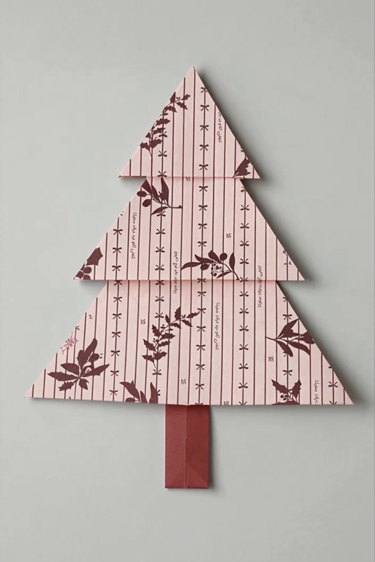 Bordeaux Mistletoe Gift Wrapping Paper