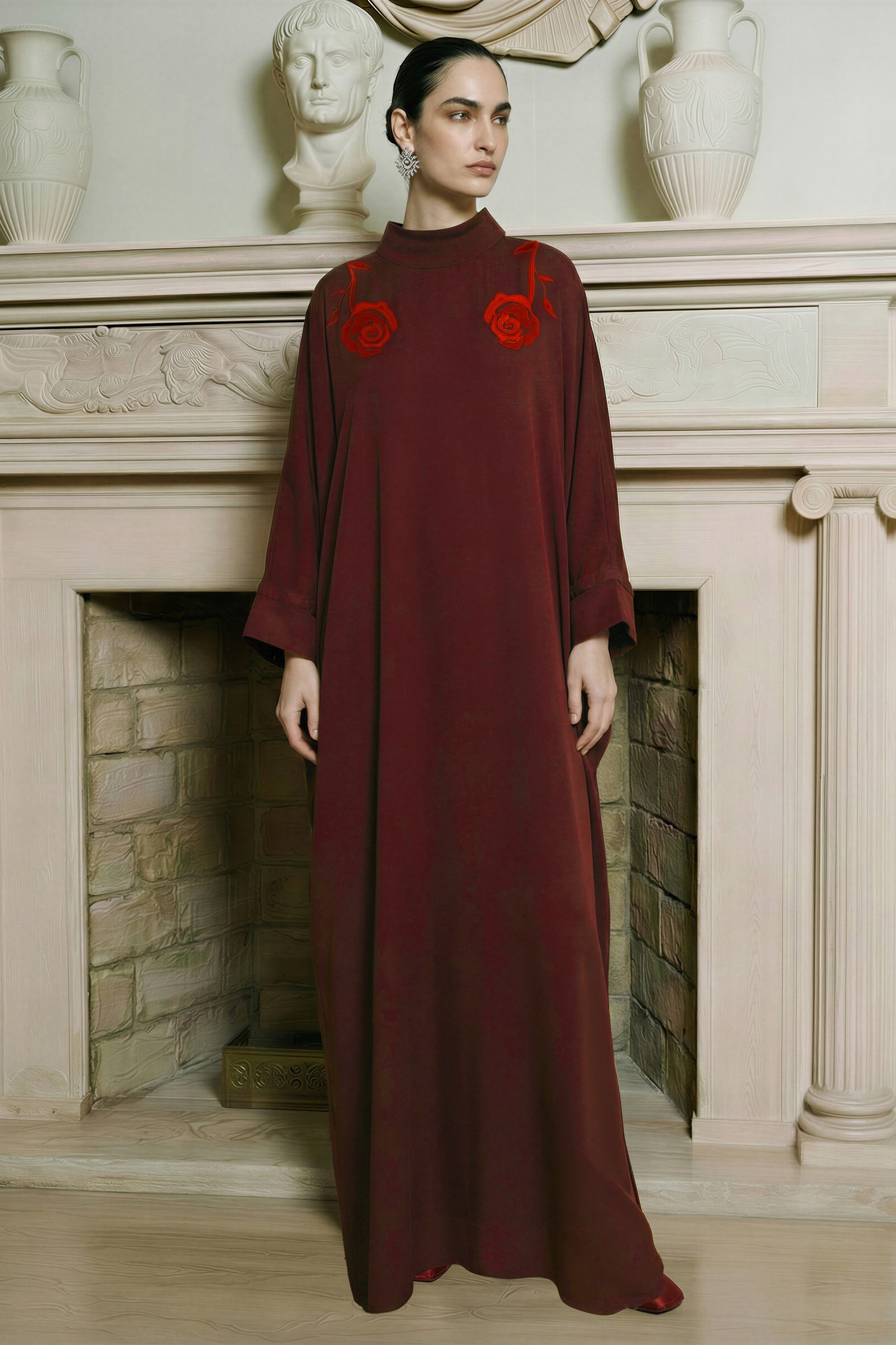 Inverted Rose Kaftan