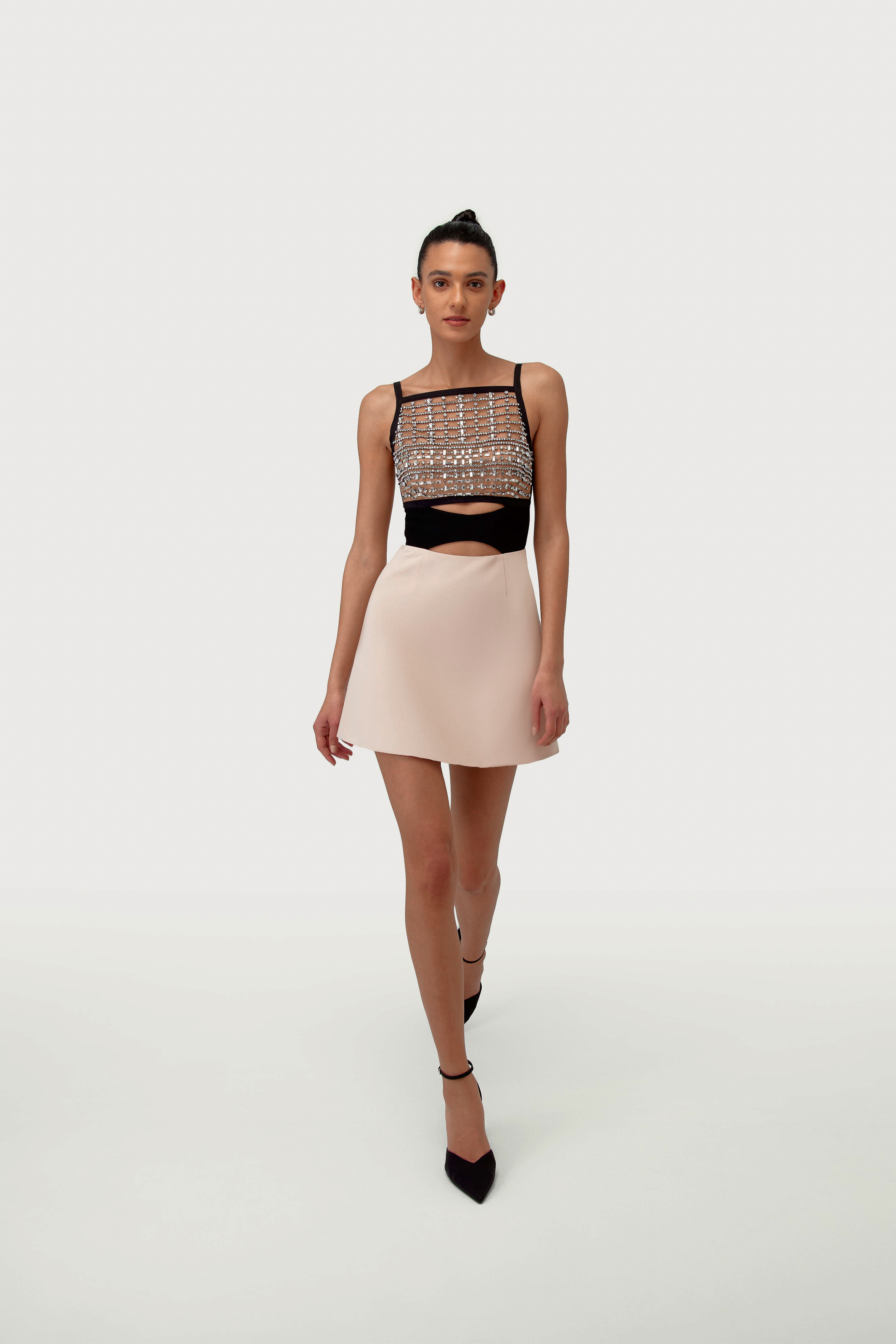 Crystal Duchess Mini Dress