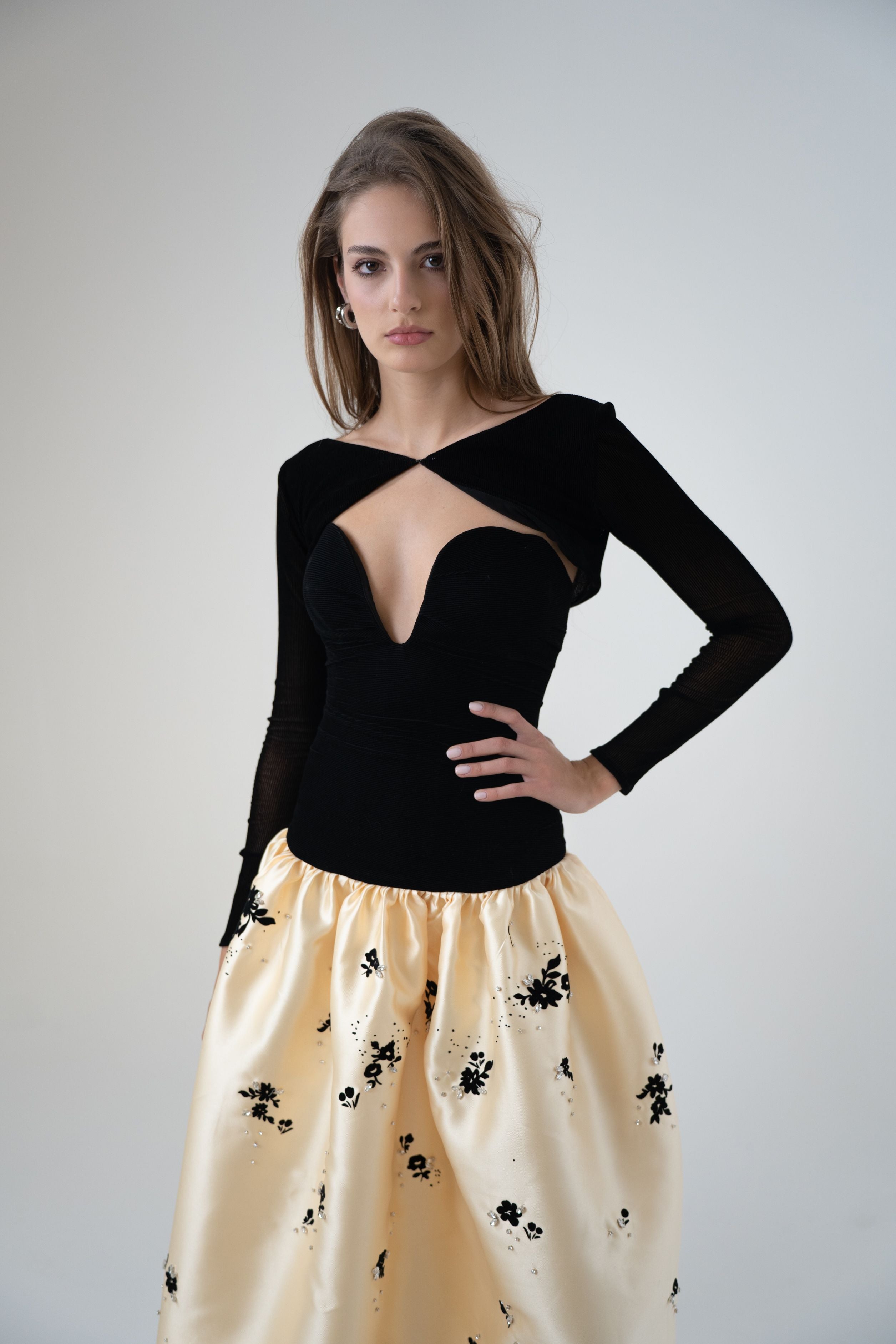 Jiji Corset Top w/ Bolero