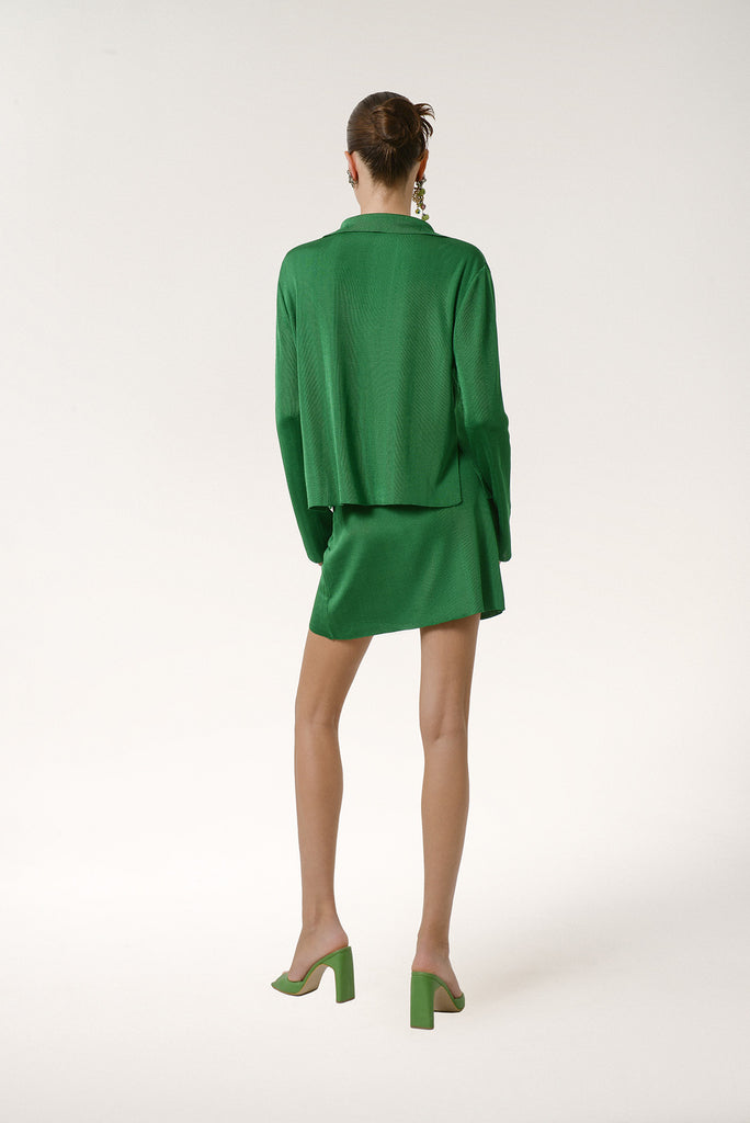 Knit Mini Skirt - Nafsika Skourti
