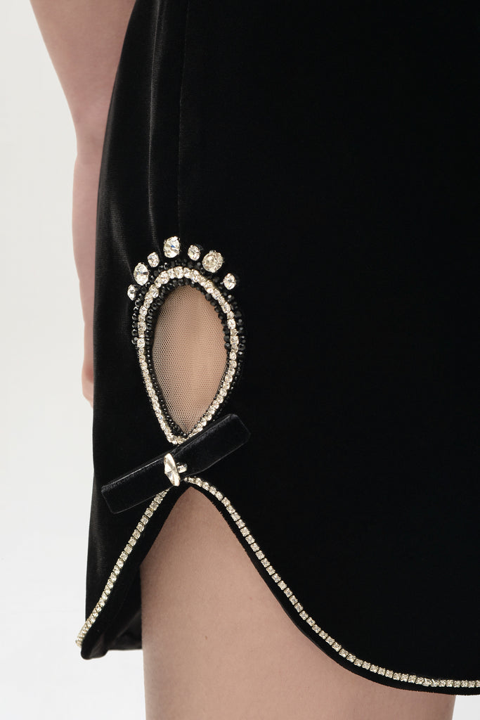 Keyhole Mini Dress - Nafsika Skourti