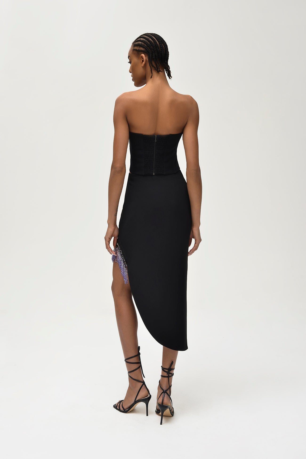 Crystal Midi Skirt - Nafsika Skourti