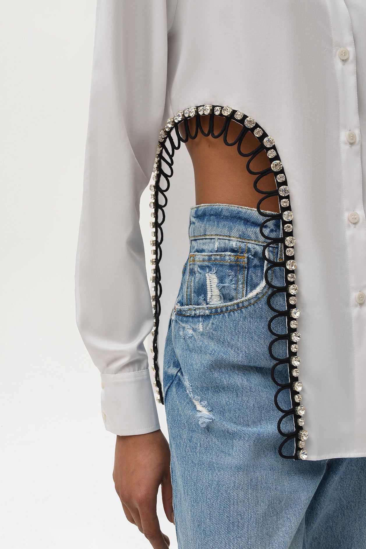 Cutout Leo Shirt - Nafsika Skourti